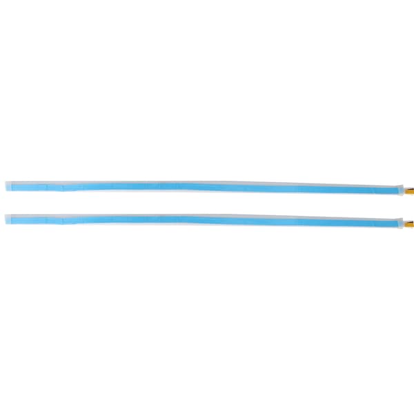 1 par 60 cm LED kjørelys guide stripebar hvit gul lysfarge