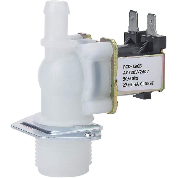 3/4 tommers elektrisk magnetventil, 220V innløpsvannmagnetventil, plastkontakt 1-veis guide for hjemmet som bruker 220V