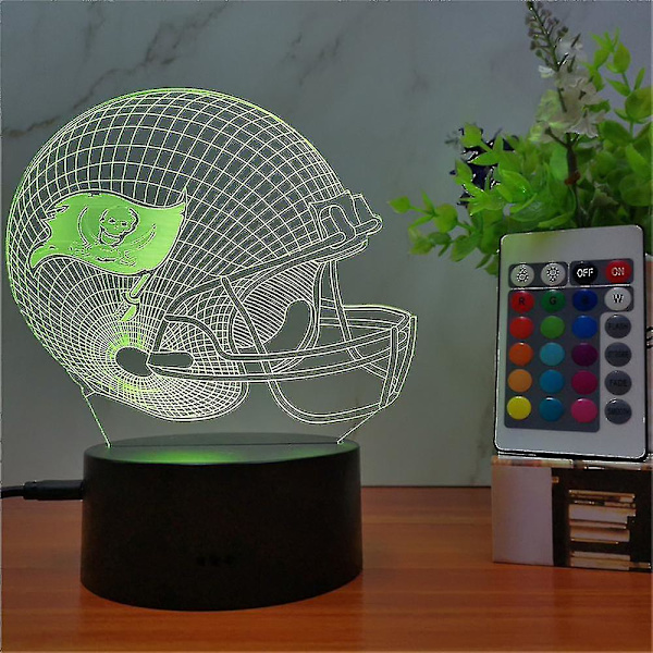 'NFL Rugby LED, Touch + Fjärrkontroll 16 Dimmer (Tampa Bay Buccaneers)
