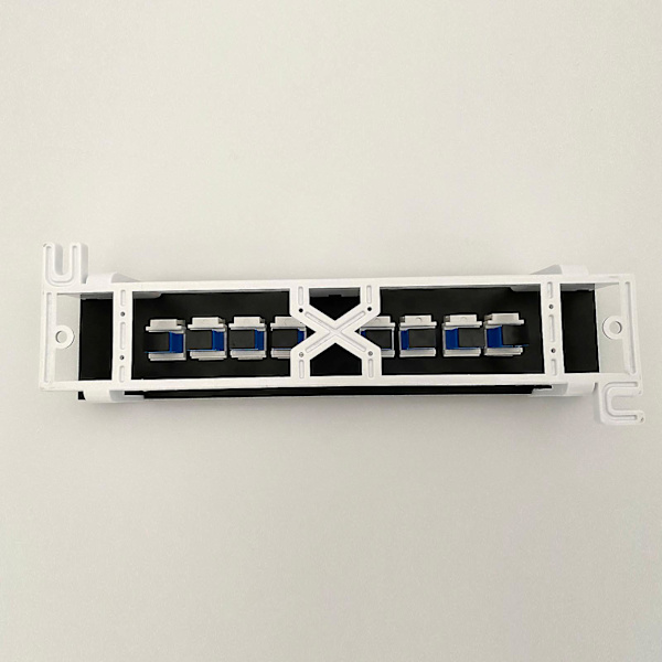 Sc Optisk Fiber Veggmontert Ethernet-kabel Bar Keystone Jack Rj45 Kobler