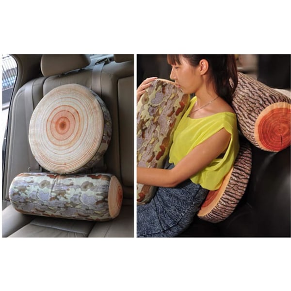3D-puuviipaleen muistivaahtomuovinen pehmeä heittotyyny, tukkipatja, nukke, tuolin istuintyyny kodin toimistoon, ginkgo-puun hedelmätyyny, sohvatyyny (Cushio Cushion 01 1 Count (Pack of 1)