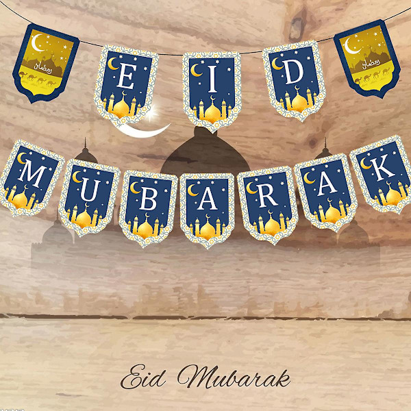 Eid Mubarak -juhlan koristelu Lateksipallojen sarja Juhlatarvikkeet Festivaalikoristeet