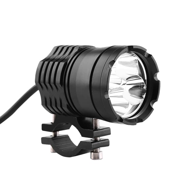 CNC aluminium 40W 4 LED motorsykkel frontlys frontlampe frontlykt spotlight