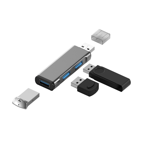 3-porters multisplitteradapterutvidelser 3.0 multi-USB-splitterhub for bærbar PC