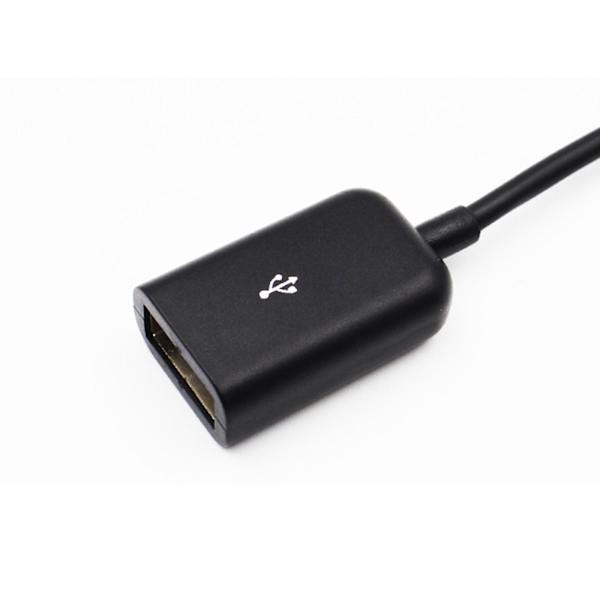 Kestävä Micro USB -muunninjohto 2-in-1 OTG Micro USB -sovitin puhelimille
