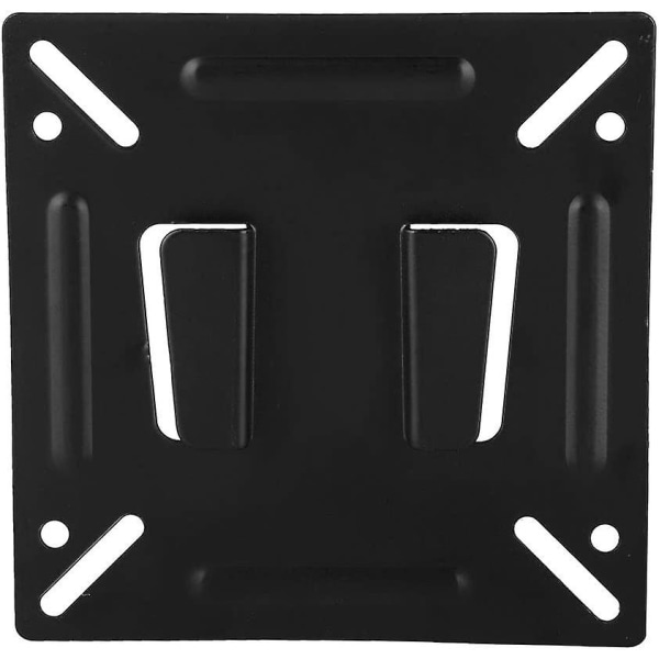 TV-veggmonteringsbrakett, TV-braketter for flatskjermer Universal veggholder for TV-feste med skruer (1 sett, svart)