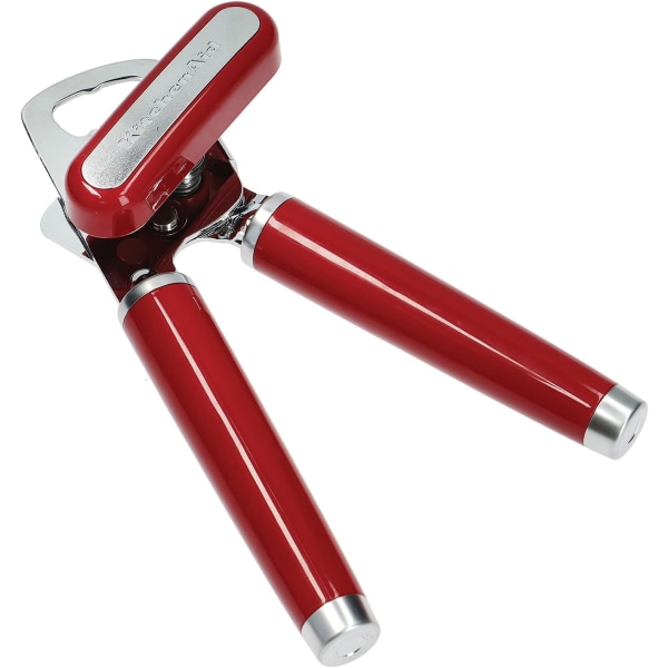 d rustfrit stål dåseåbner u2013 Empire Red & rustfrit stål Euro skræller - Empire Red + Euro Peeler Tin Opener