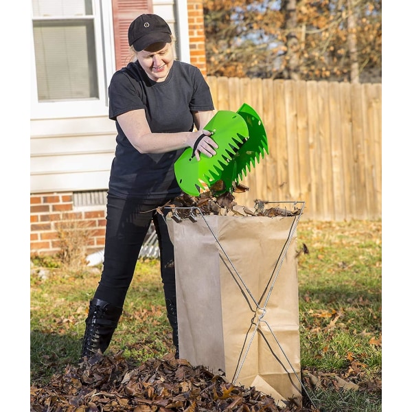 Nurmikon kynnet – helppo ja kestävä muovinen puutarhaharava ja pihalehtikauhatyökalu