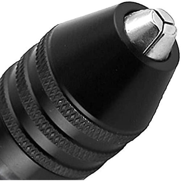 0,3-3,2 mm nøglefri borepatronadapter, tre-kæbet borepatron, sekskant-skaftkonverter, mini-borepatron, roterende værktøj til udskiftning af tilbehør