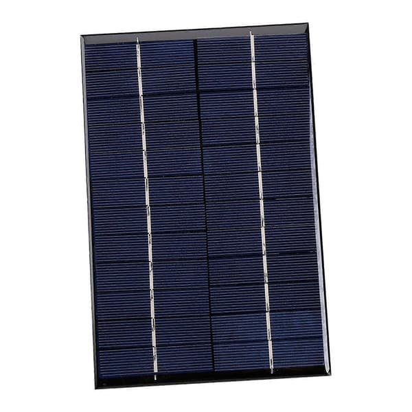 4.2W 12V Mini Bærbar Polysilicium Solpanel DIY Strømmodul Batterioplader