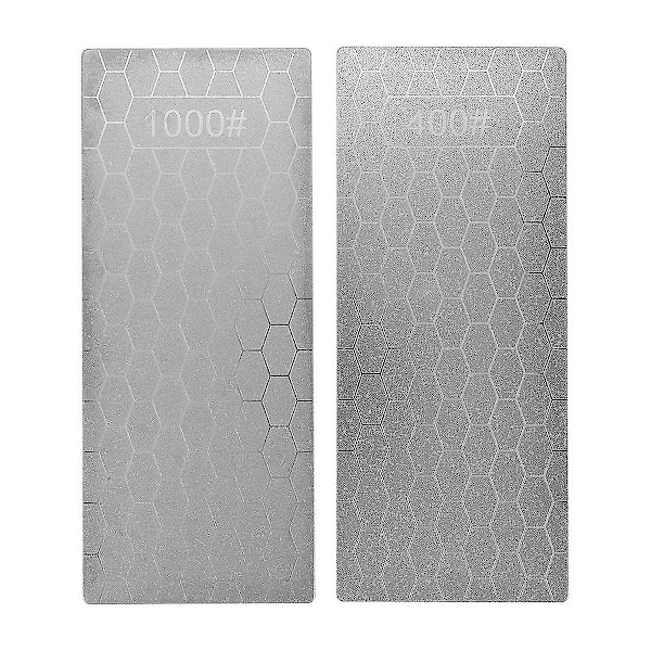 2 stk. Diamant Slibesten, Hvedekorn Overflade Diamant Slibeplade Med Ikke-Base (4