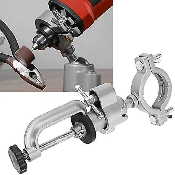 Boremaskineholder, elektrisk boremaskineholder, universel aluminiumslegering klemmeholder elværktøjstilbehør