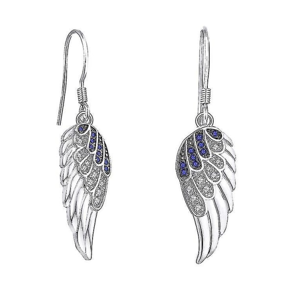 Diamond Guardian Angel Wings øredobber smykker for kvinner morsdag gave