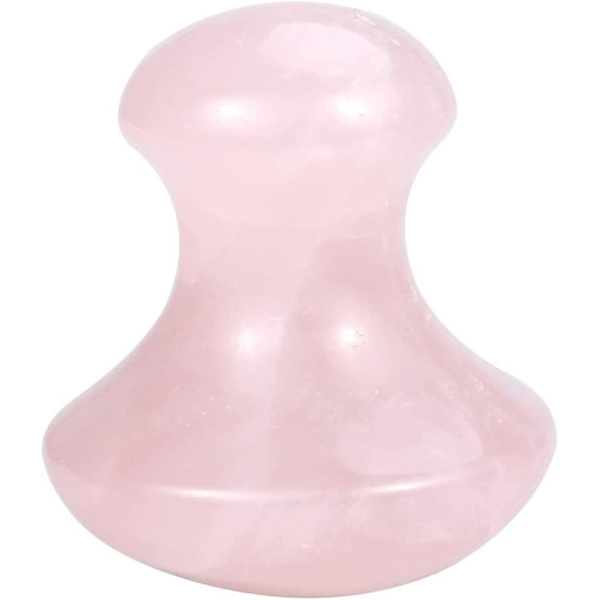 Gua Sha Massasjeverktøy - Soppformet Krystallkvarts Guasha Stein Gua Sha Skraping Massasjeverktøy