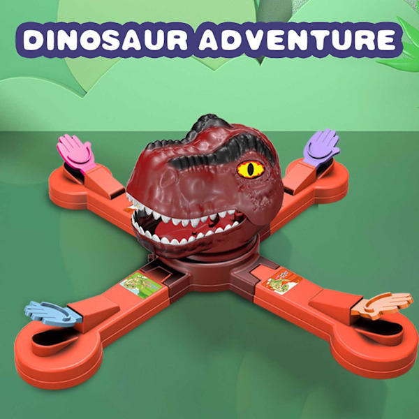 Sulten Dinosaur Spiser Bønner Brætspil Elektrisk Multiplayer Interaktivt Rotations Skydespil Til Forbedring Af Hånd-Øje Koordination