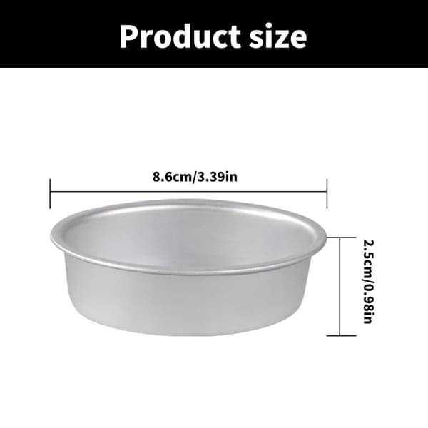 Professionella ovala bakformar i aluminium för hembakning och matlagning
