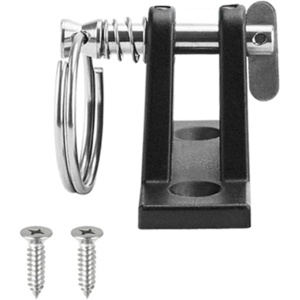 Nylon-kansihinge, Kansihinge Veneille, Meriluokan Nylon-Yläkiinnitys Kansihinge (4kpl, Musta)