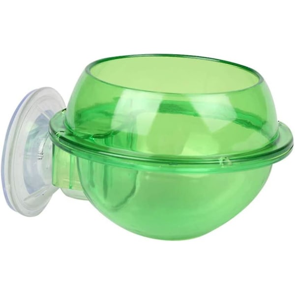 Sugkoppsmatningsfat för reptiler, skål, bricka för orm, sköldpadda, gecko, terrarium, reptilmatare, 2-pack