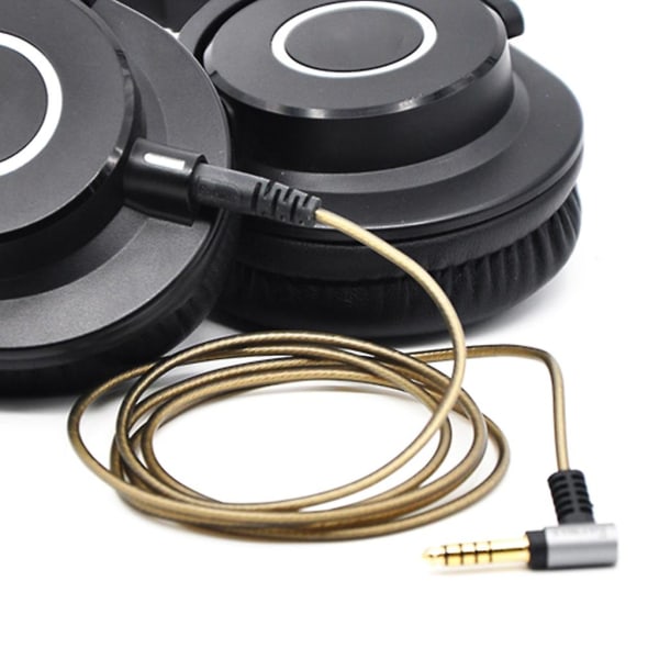 Ersatta hörlurskablar för Ath-m50x Ath-m40x Headset Audio Lines Reservdelar