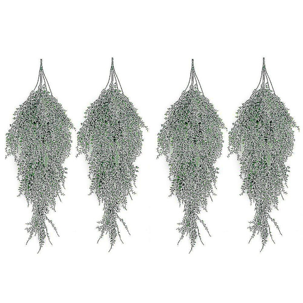 Kunstige Hængende Planter 2 Styk Hjem Have Udendørs Væghæng