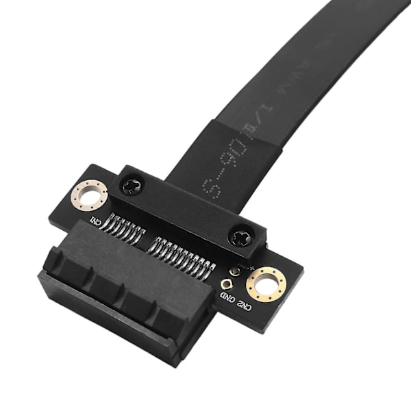 2x PCI-e PCI Express 1x til 1x spor stigerkort konverterer forlenger båndadapter forlengelseskabel PCI