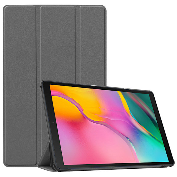 Smart Cover til Galaxy Tab A9+ Plus 11 tommer 2023 SM-X210 SM-X215 SM-X216 SM-X218, Ultratyndt Stativ Hårdt Bagcover Beskyttende Tablet Cover - Grå
