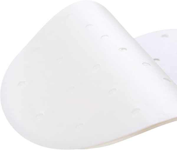 100 stk. 24 cm runde perforerede bagepapir til bambusdamper, ZQKLA