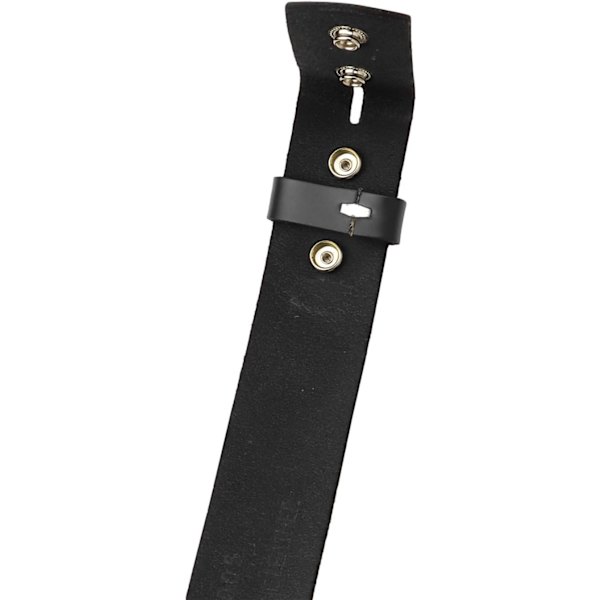 Belte uten spenne for menn og kvinner - Ekte lær - Bredde 3,8 cm Utbyttbar spenne - Avtakbar spenne - Avtakbar - Utskiftbar