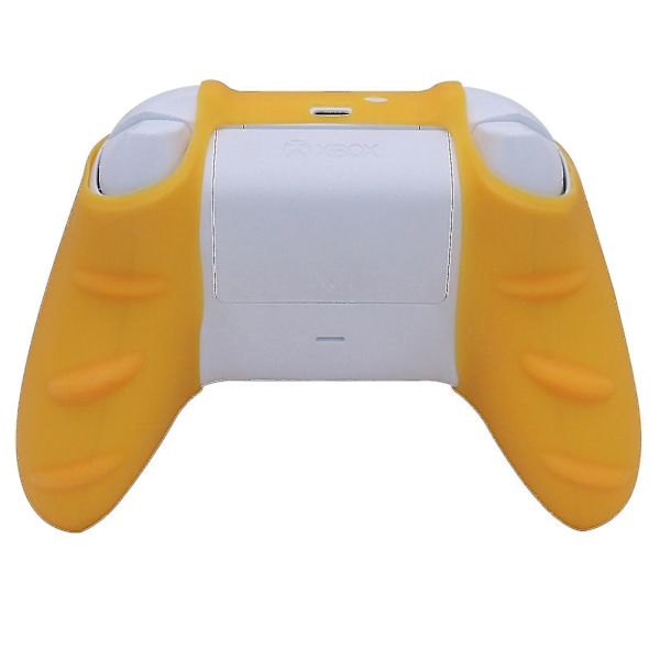 Myk silikondeksel for Xbox Series X/s-kontroller, beskyttende hud Gamepad Hvit
