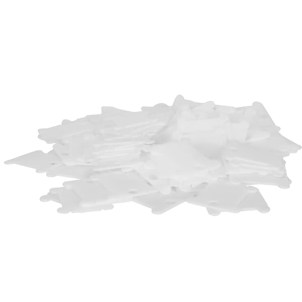 100 stk. plastik korssting spoler til syning og broderi