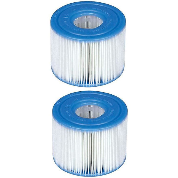 29001b01demgbai Intex-29001e Purespa Type S1 Easy Set Pool Filter Cartridges, (6 Fil, 1-pack, Blue