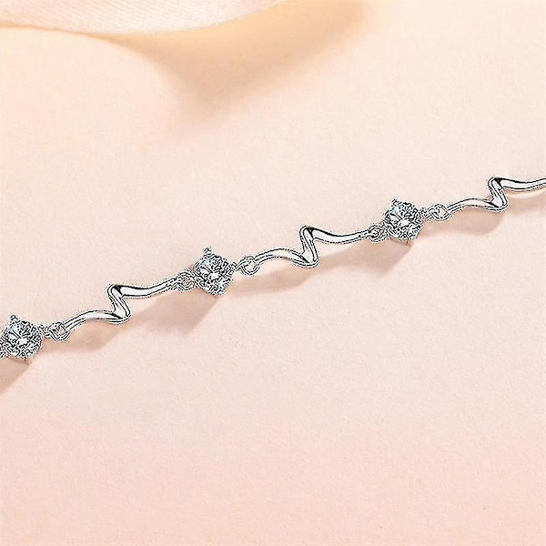 925 Sterling Sølv Armbånd Dame Enkelt Personlighed Niche Design Bambus Armbånd Ocean Star