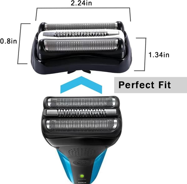 32B Erstatningsbarberhoder, for Braun Series 3