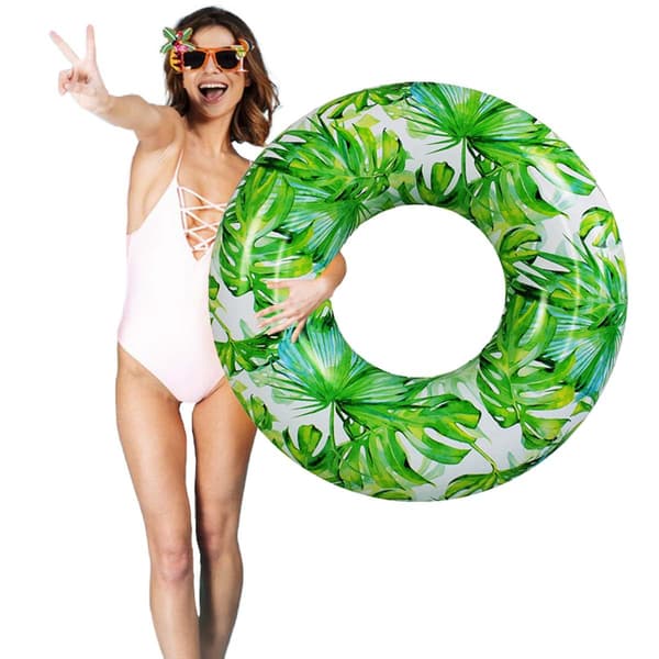 Fantastisk sommardrift för vuxen vattenlek, uppblåsbara poolflottar och simringar, strandklar design, 2- 2 pack