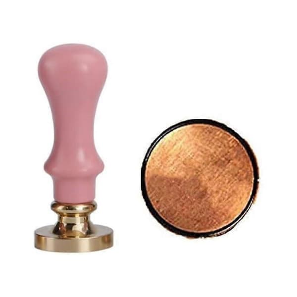 Voksseglstempel, klassisk messingdesign til bryllupsinvitationer, personligt monogram, 30 mm diameter