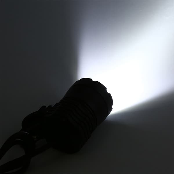 CNC aluminium 40W 4 LED motorsykkel frontlys frontlampe frontlykt spotlight