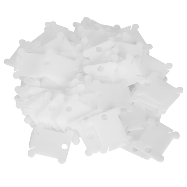 100 st plastspolar för korsstygn för sömnad och broderi