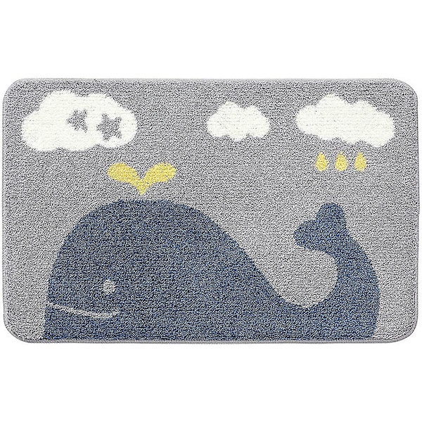 Vaskbar Anti-slip Bademåtte Puder Dørmåtter Brusebadsmåtte Bademåtte 60 X 40 Cm