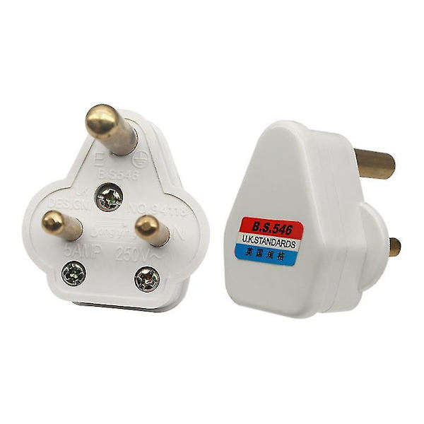 5 Amp runde stikkontakter til netstik 3-polede belysningsstik til scenen belysning lampe (sort 5 stk) (yu-b)
