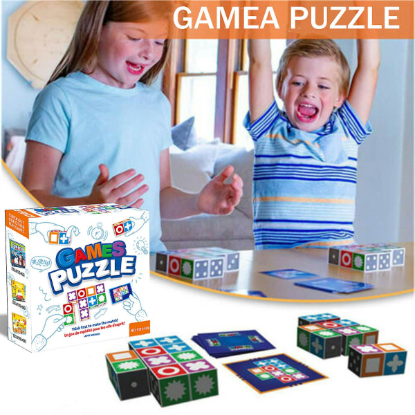 Puzzle Board Game Kids Matching Toys Intelligence Development Toy Kit Children Gift