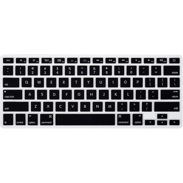 Macbook Air 13 tommer tastaturdæksel til 2012-2017 Macbook Air 13 tommer A1369 A1466 & Macbook Pro 13 tommer, 15 tommer (med eller uden Retina-skærm, 2015 O