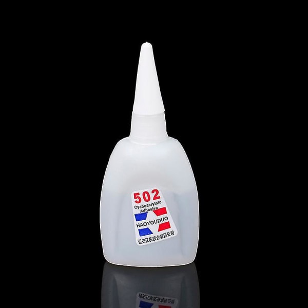 1kpl Super Liquid Glue 502 Instant nopeasti kuivuva syanoakrylaattiliima vahvaliima