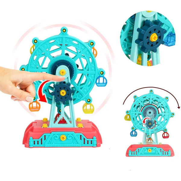 Legetøj til børnepariserhjul Små mennesker Forlystelsespark Carnival Pariserhjulslegetøj