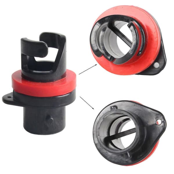 Paddelbräda Pumpar Adapter Slang Uppblåsbara Båtar Pumpar Adapter & Luftslang Ersättning med 5 Luftventiler Munstycke