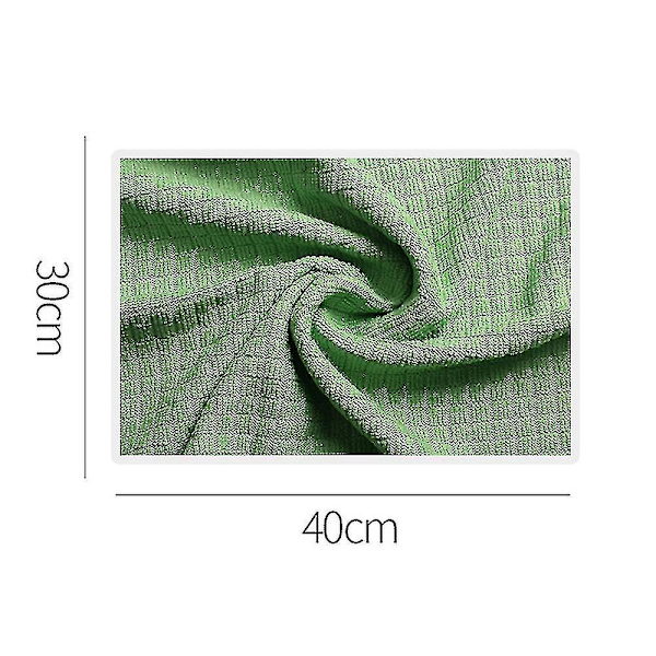 4-pack Mikrofiber Kökshanddukar, luddfria Mikrofiberdukar, Rengöringsduk