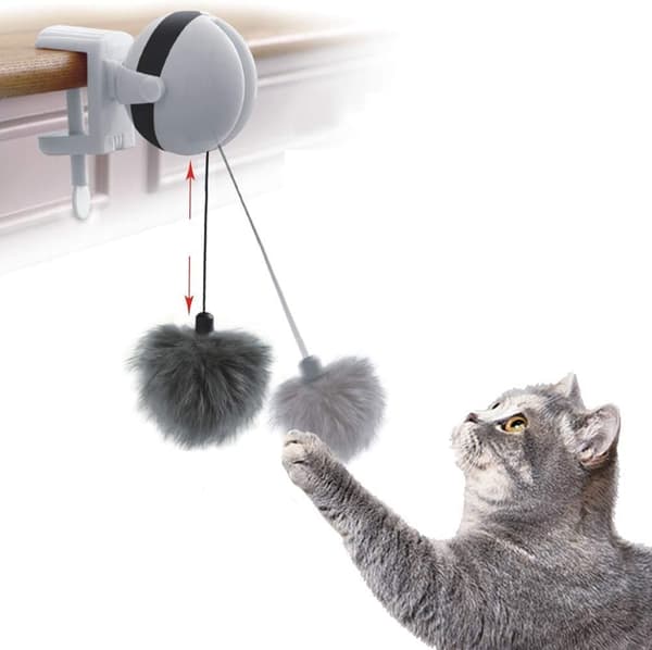 Dotpet Pet Fling String Kattelegetøj Robot Interaktiv Jagt Til