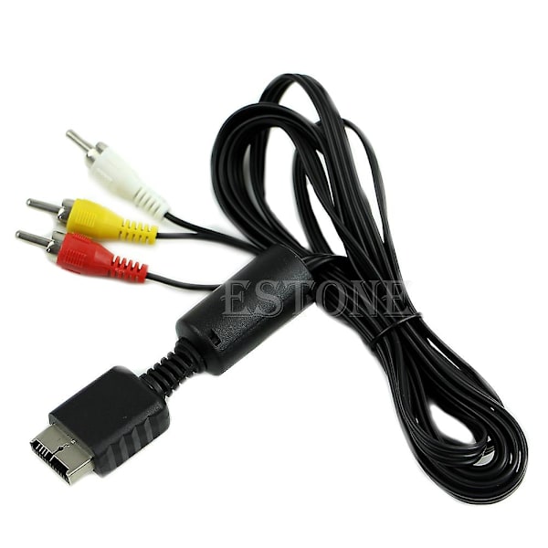 Kuumat audio-video-av-kaapeli johto 3 Rca:lle Ps:lle Ps2:lle Ps3:lle