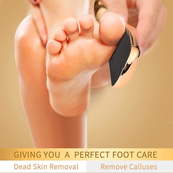 Glasfodfil til død hud - Foot callus Remover , Foot Scrubber Dead Skin Remover