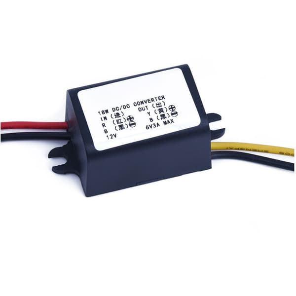 Spændingsregulator Step Down Modul DC-DC Konverter 12V til 6V