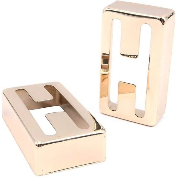 Humbucker Pickup-deksler, Nikkel Pickup-dekslersett for elektriske gitarer (1 sett (2 stk), Gull)